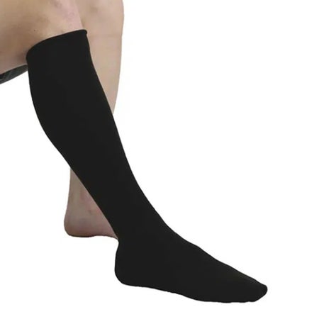 Compression Undersock circaid Knee High Standard Black Closed Toe