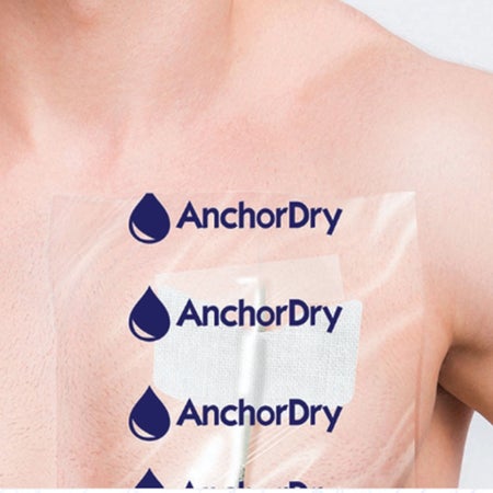 IV Site Barrier Protector AnchorDry™ 10 X 12 Inch Rectangle NonSterile