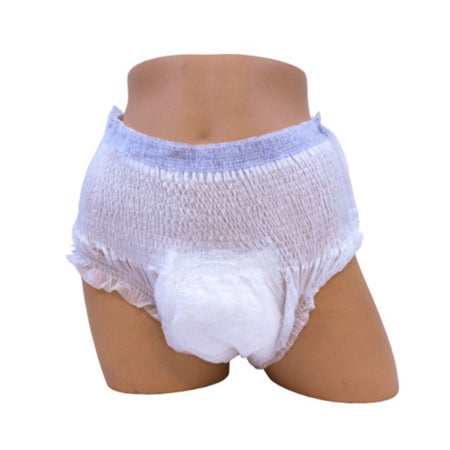 Absorbent Underwear Reassure® Premium Pull On with Tear Away Seams Adult Medium Unisex Disposable Heavy Absorbency