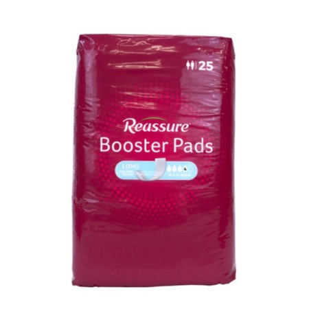 Booster Pad Reassure® Maximum Long 4 X 14 Inch Heavy Absorbency Polymer Core One Size Fits Most