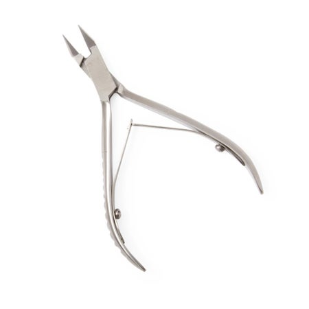 Nail Splitting Forceps Centurion® 4 Inch Length Floor / Office Grade Stainless Steel Sterile Plier Handle Straight Cutting Beak Tips