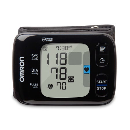 Digital Blood Pressure Monitor Omron® 7 Series® Adult Cuff Wrist Nylon Cuff 13 to 21.5 cm Wrist Circumference Mobile