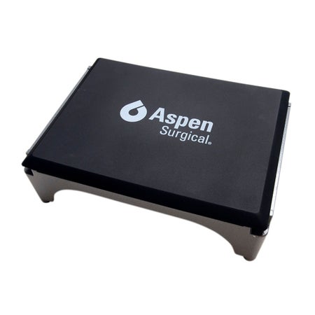 Anti-Fatigue Step Stool Mat Aspen™ 13 X 17 Inch, Black, NonSterile