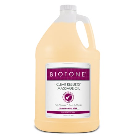 Massage Treatment BIOTONE® Clear Results 1 gal. Jug Unscented Oil