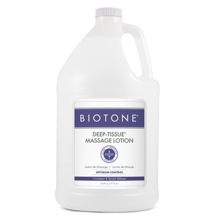 Massage Treatment BIOTONE® Deep Tissue 1 gal. Jug Unscented Lotion