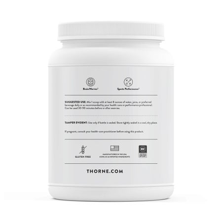Oral Supplement THORNE® Creatine Unflavored Powder 32 oz. Canister