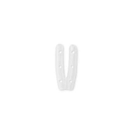 Instrument Tip Protecting Cap Twin Cap, Transparent White, 1.6 X 19 mm, Radiopaque, Single Use