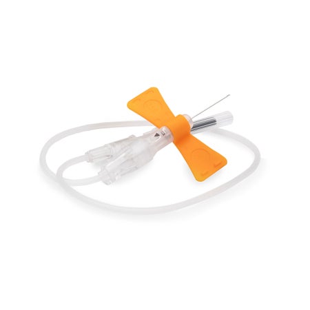 RELI® Safety Slide™ Blood Collection Set 25 Gauge 3/4 Inch Needle Length Safety Needle 12 Inch Tubing Sterile
