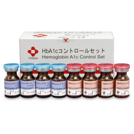 Control Set Tosoh Hemoglobin A1c (HbA1c) Level 1, 2 8 X 0.5 mL