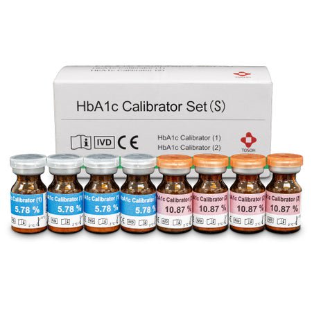 Calibrator Set Tosoh Hemoglobin A1c (HbA1c) 8 X 1 mL For Tosoh Automated Glycohemoglobin Analyzers