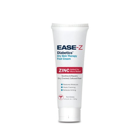Foot Moisturizer EASE-Z® Diabetics' 4 oz. Tube Unscented Cream