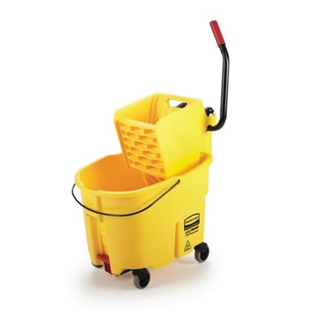 Bucket and Wringer WaveBrake® 35 Quart Yellow