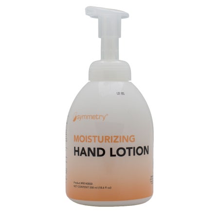 Hand Moisturizer Symmetry® 550 mL Pump Bottle Unscented Lotion