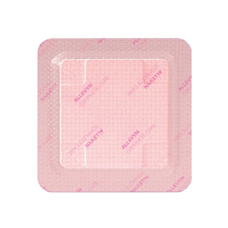Foam Dressing Allevyn Complete Care 4 X 4 Inch With Border Film Backing Silicone Adhesive Square Sterile