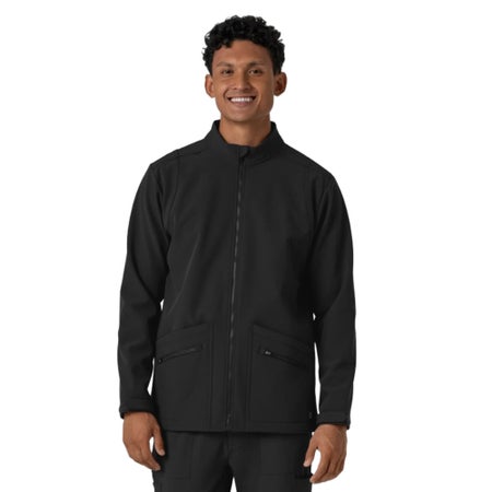 Warm-Up Jacket Wink™ Softshell Black 2X-Large Hip Length 94% Polyester / 6% Spandex Reusable