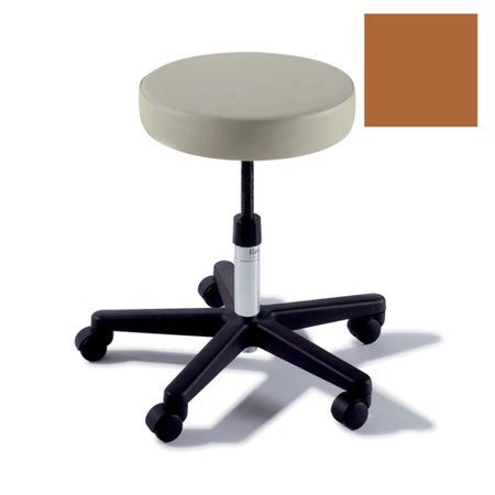 Exam Stool Ritter 270 Without Backrest Manual Height Adjustment 5 Casters Curative Copper