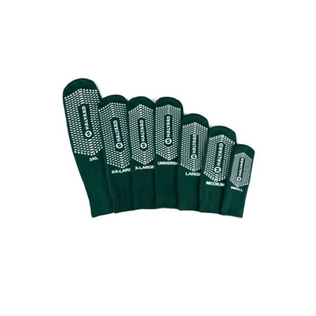 Risk Management Slipper Socks Halyard Unisex Youth Small Double Tread Single Patient Use Green