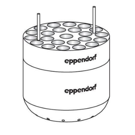 Rotor Adapter Eppendorf® For 23 Round Bottom Tubes 2.6 to 8 mL / Rotor S-4-104, Rotor S-4x1000 Round Buckets and Rotor S-4x750