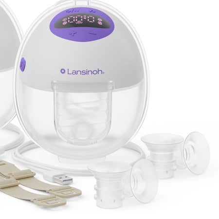 Wearable Electric Breast Pump DiscreetDuo™ Flow