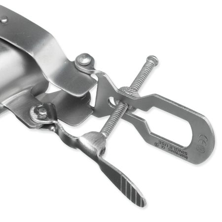 Vaginal Speculum Instrapac® Cusco Sterile Office Grade Stainless Steel Medium Double Blade Duckbill Disposable Without Light Source Capability