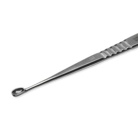 Bone Curette Instrapac® Volkmann 8-2/3 Inch Length Double-ended Serrated Handle Spoon Tips