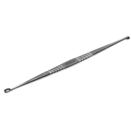 Bone Curette Instrapac® Volkmann 8-2/3 Inch Length Double-ended Serrated Handle Spoon Tips