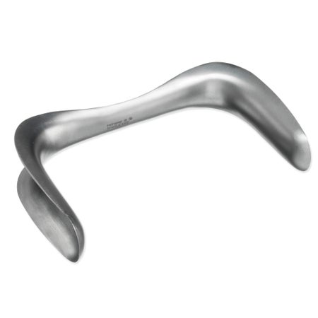 Vaginal Speculum Instrapac® Sims Sterile Office Grade Stainless Steel Medium Double-ended Disposable Without Light Source Capability