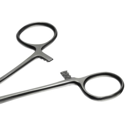 Tubing Clamp Instrapac® Presbyterian Hospital 7-1/8 Inch Length Stainless Steel