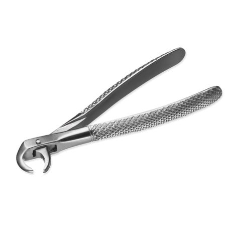 Dental Extracting Forceps Instrapac® No. 123 OR / Surgical Grade Stainless Steel Sterile Plier Handle Curved Beak Tips