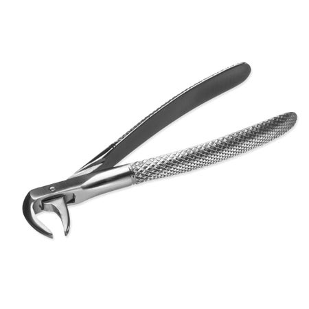 Dental Extracting Forceps Instrapac® No. 74 OR / Surgical Grade Stainless Steel Sterile Plier Handle Curved Beak Tips