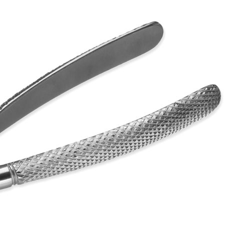 Dental Extracting Forceps Instrapac® No. 29 OR / Surgical Grade Stainless Steel Sterile NonLocking Plier Handle Curved Beak Tips