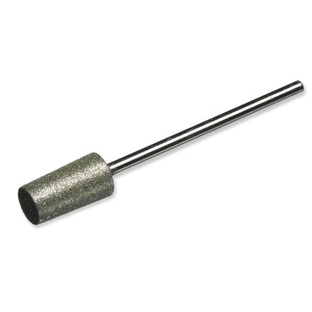 Podiatry Bur Instrapac® 14 mm Diameter Stainless Steel with Diamond Grit Finish Barrel Tip