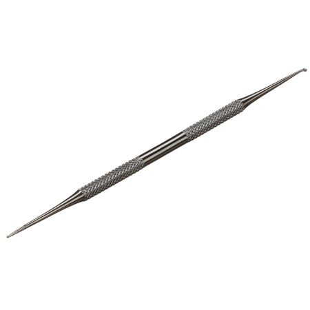 Nail File Instrapac® Black Stainless Steel Disposable Straight Fine Arrow Head Blade