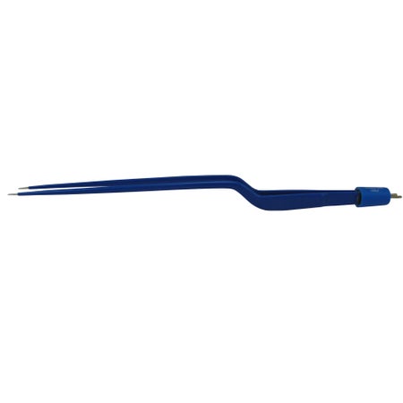 Bipolar Forceps Kit Olsen® 10-1/2 Inch Length OR / Surgical Grade Stainless Steel Sterile NonLocking Thumb Handle Straight Smooth 1 mm Wide Tips
