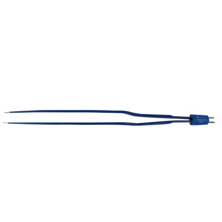 Bipolar Forceps Kit Olsen® 10-1/2 Inch Length OR / Surgical Grade Stainless Steel Sterile NonLocking Thumb Handle Straight Smooth 1 mm Wide Tips