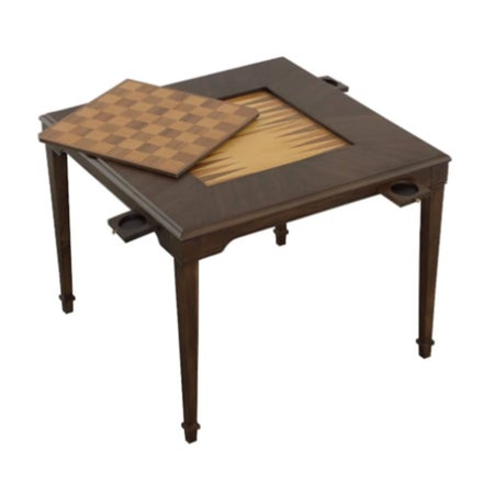 Activity Table Laminate 38 W X 30 H X 38 D Inch Woodgrain
