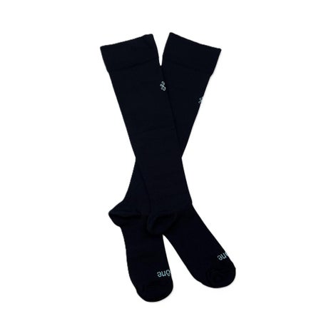 Compression Socks Elitone BetterSleep® Knee High One Size Fits Most Black Closed Toe