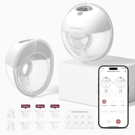 Hands Free Double Electric Breast Pump Momcozy M5 Smart
