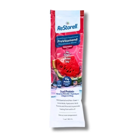 Oral Supplement ReStorell™ ProVitamend Rejuvenation Blend Watermelon Flavor Liquid 1 oz, Individual Packet