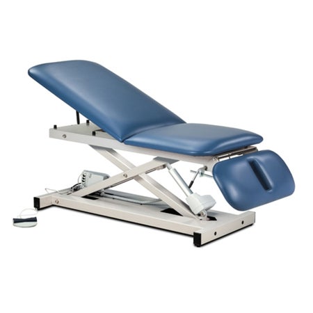 Hi-Lo Treatment Table Power 500 Electric Foot Control 27 W X 76 L Inch Pneumatic Adjustable Backrest 500 lbs. Weight Capacity