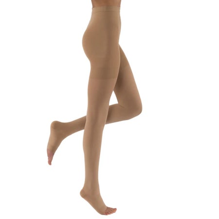 Compression Stocking JOBST® Relief Waist High Small Beige Open Toe