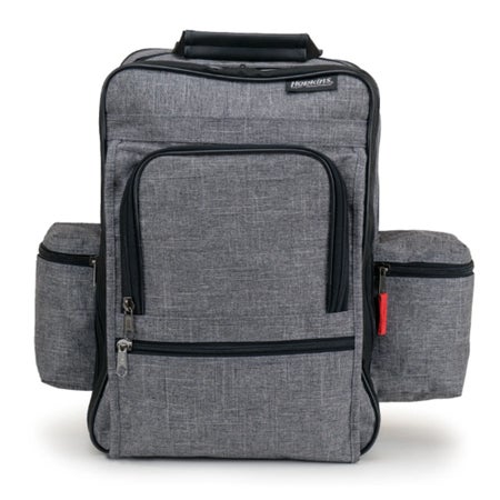 Antimicrobial Backpack Hopkins Gray Poly Blend / Microban 11-1/2 X 16 Inch