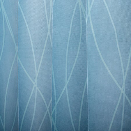 Disposable Privacy Curtain Covoc Glacier Blue 72 X 72 Inch