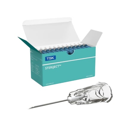 Hypodermic Needle TSK SteriJect® HPC Advanced Hub Needle 1/2 Inch Length 30 Gauge Thin Wall Without Safety