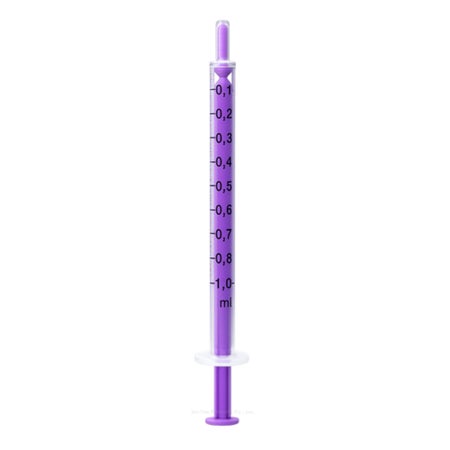 Enteral / Oral Syringe Exadoral® 1 mL Oral Tip Without Safety