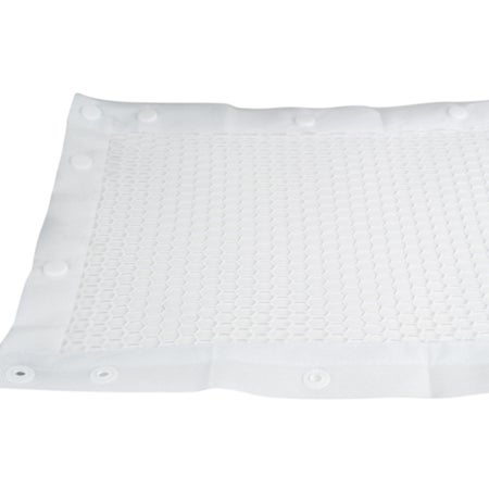 Disposable Privacy Curtain Mesh Covoc White 72 X 18 Inch