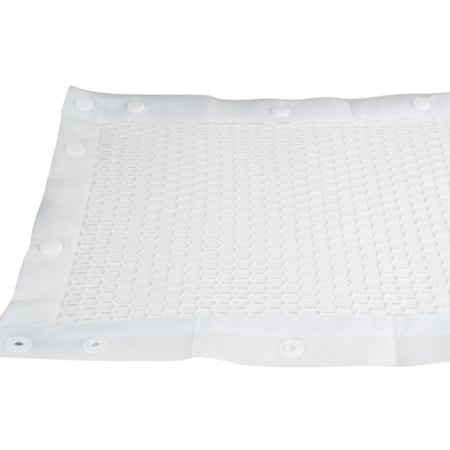 Disposable Privacy Curtain Mesh Covoc White 72 X 12 Inch