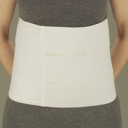 Abdominal Binder DeRoyal® Premium Small / Medium Hook and Loop Closure 30 to 45 Inch Hip Circumference 12 Inch Height Adult