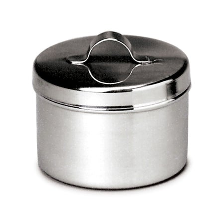 Ointment Container Stainless Steel Silver 8 oz. 2-1/2 X 3-1/8 Inch
