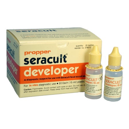 Cancer Screening Test Kit Seracult® Fecal Occult Blood Test (FOBT) 100 Tests CLIA Waived